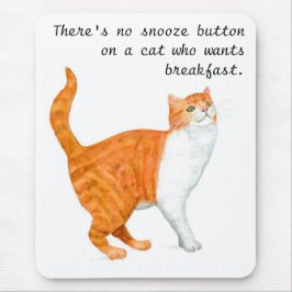 "Ginger Cat" Mousepad Muismat
