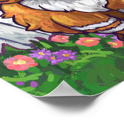 Ginger Cat My Room Poster (Hoek)