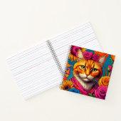 Ginger cat notitieboek! notitieboek (Binnen)