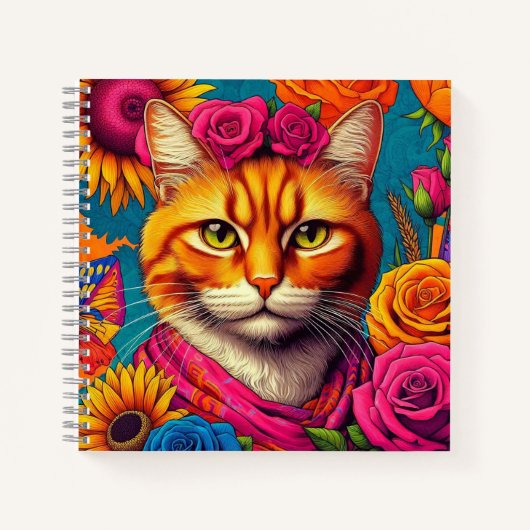 Ginger cat notitieboek! notitieboek (Voorkant)
