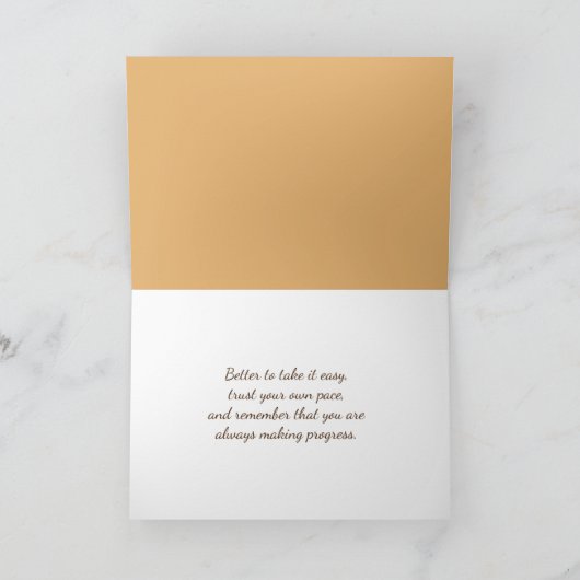 Ginger Cat op een rustiek hek Kaart (Binnen)