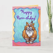 Ginger Cat Party Center Kaart (Voorkant)