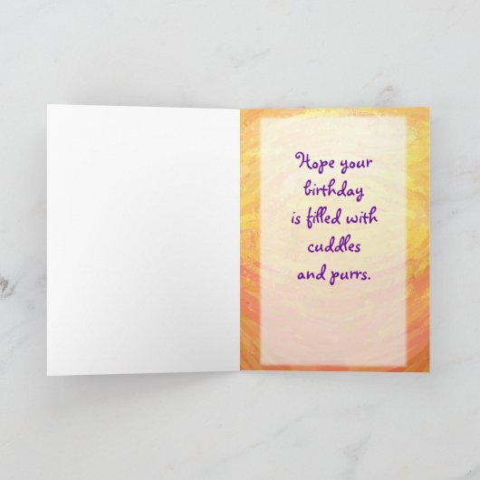 Ginger Cat Party Center Kaart (Binnen)