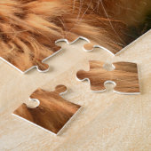 GINGER CAT PERSIAN JIGSAW Puzzle Legpuzzel (Zijkant)