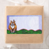 Ginger Cat Shipping Labels (Insitu)