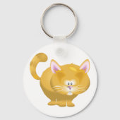 Ginger Cat Sleutelhanger (Voorkant)