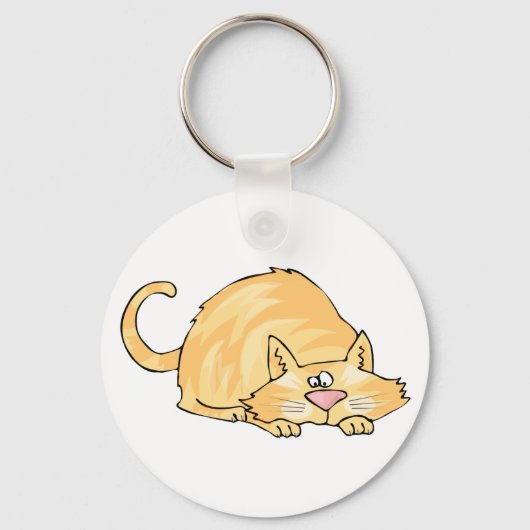 Ginger Cat Sleutelhanger (Voorkant)