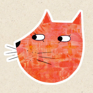 Ginger Cat Sticker