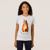 Ginger cat T-Shirt (Voorkant volledig)