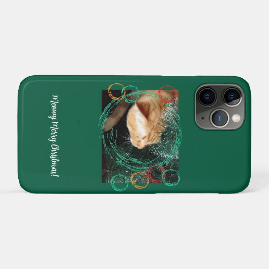 Ginger Cat Tekstfoto, Aanpassen, Bewaar Case-Mate iPhone Case (Achterkant (horizontaal))