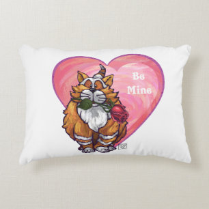 Ginger Cat Valentijnsdag Accent Kussen