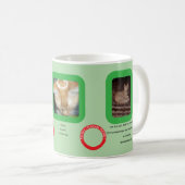 Ginger Cat Whimsical Christmas Classic Mok, 11 oz Koffiemok (Voorkant rechts)