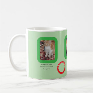 Ginger Cat Whimsical Christmas Classic Mok, 11 oz Koffiemok