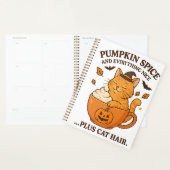 Ginger Cat Witch - Schattige Halloween-ontwerp met Planner (Display)