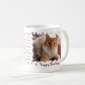 Ginger Cats Cat Kitten Happy Birhtday Mok (Voorkant rechts)