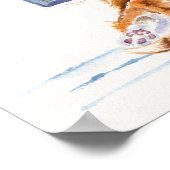 Ginger Cats/kittens: "Venster Winkelen" Poster (Hoek)