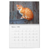 Ginger Cats Photo Wall Agenda Kalender (Feb 2026)