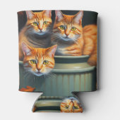 Ginger Cats Pot Planten, Koelbox Blikjeskoeler (Achterkant)