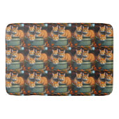 Ginger Cats Pot Planten, Memory Foam Bath Mat (Voorkant)