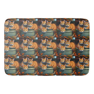 Ginger Cats Pot Planten, Memory Foam Bath Mat