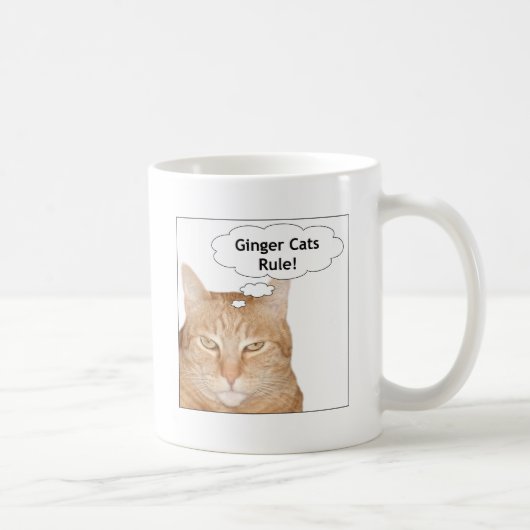 Ginger Cats Rule! Koffiemok (Rechts)