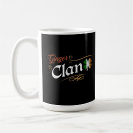 Ginger Clan Ierse Erfgoed Shamrock Vintage Koffiemok