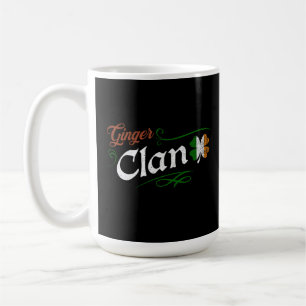 Ginger Clan St. Patrick's Day Ierse roodharige vin Koffiemok