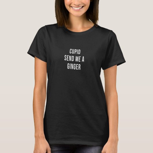 Ginger Cupid Redhead Red aardbery Head Blonde Ga T-shirt (Voorkant)