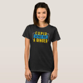 Ginger Cupid Redhead Red aardbery Head Blonde Ga T-shirt (Voorkant volledig)