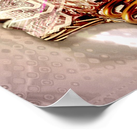 Ginger Cyborg Print (Hoek)