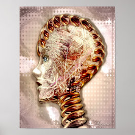Ginger Cyborg Print
