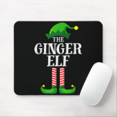 Ginger Elf Matching Family Group Christmas Party P Muismat (Met muis)
