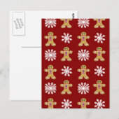 Ginger en sneeuw briefkaart (Voorkant / Achterkant)