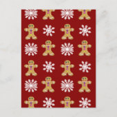 Ginger en sneeuw briefkaart (Voorkant)