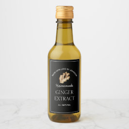 Ginger Extract Label Wijn Etiket