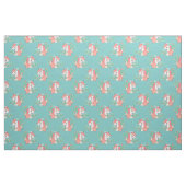  Ginger Floral Unicorn Patroon Stof (Fat Quarter)