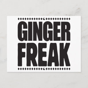 Ginger Freak Briefkaart