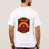 Ginger Gay Pride T-shirt (Achterkant)