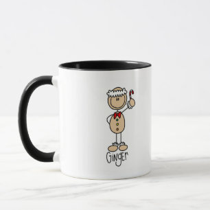 Ginger Gingerbread Koekje T-shirts en Cadeaus Mok