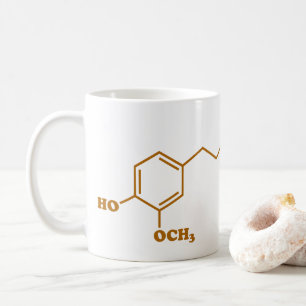 Ginger Gingerol Molecule Chemical Formule Koffiemok