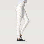 Ginger Gingerol Molecule Chemical Formule Leggings (Rechts)