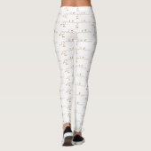 Ginger Gingerol Molecule Chemical Formule Leggings (Achterkant)