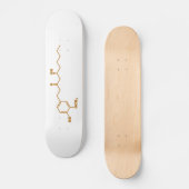 Ginger Gingerol Molecule Chemical Formule Persoonlijk Skateboard (Voorkant)
