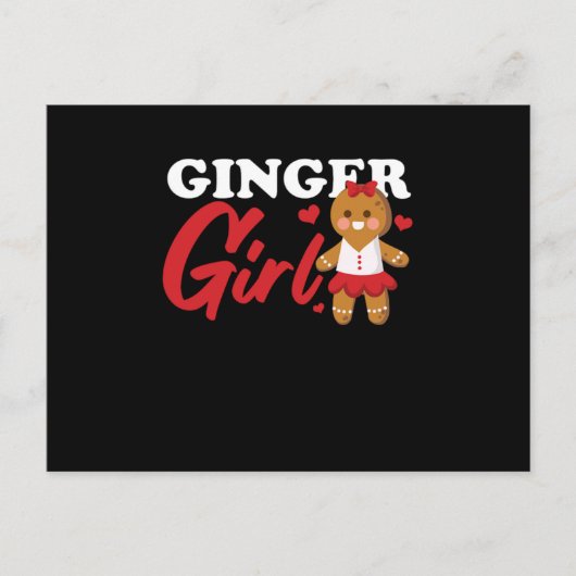 Ginger Girl Redhead Red Hair Redheads Freckles Gif Briefkaart (Voorkant)