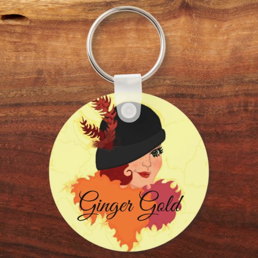 Ginger Gold-Sleutelhanger Sleutelhanger (Voorkant)