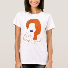 Ginger Grant red haar T-shirt