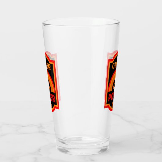 Ginger Hair Pride Glas (Rechts)