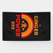 Ginger Hair Pride Spandoek (Horizontaal)