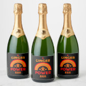 Ginger Hair Pride Sparkling Wijnetiket (Flessen)