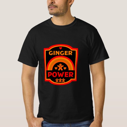 Ginger Hair Pride T-shirt (Voorkant)